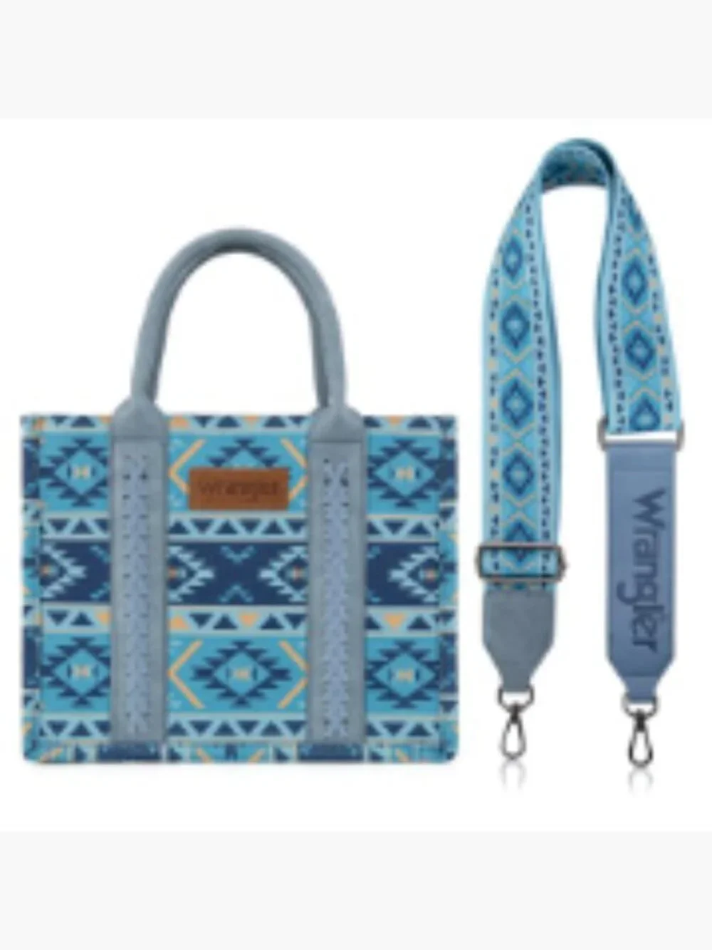 Wrangler Aztec Tote Bag for Women Boho Shoulder Purse Handbag